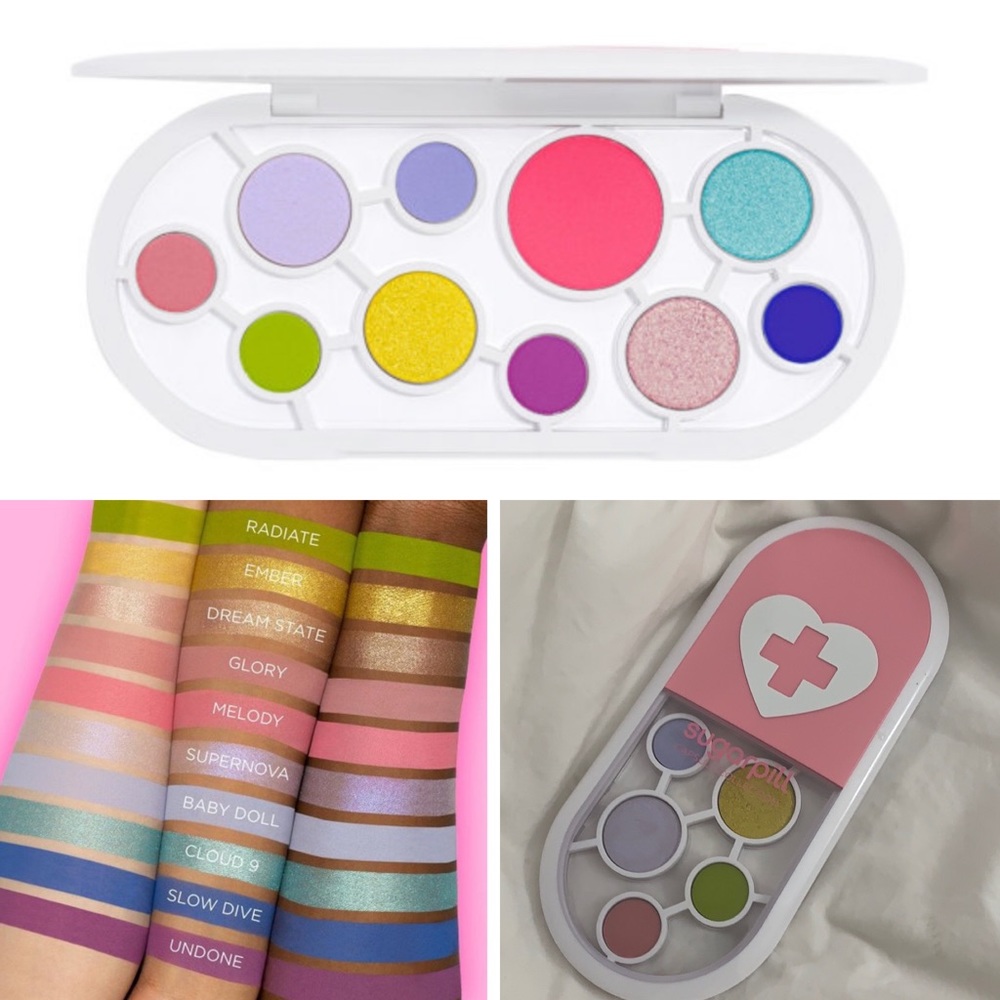 Used once Sugarpill cosmetics capsule palette